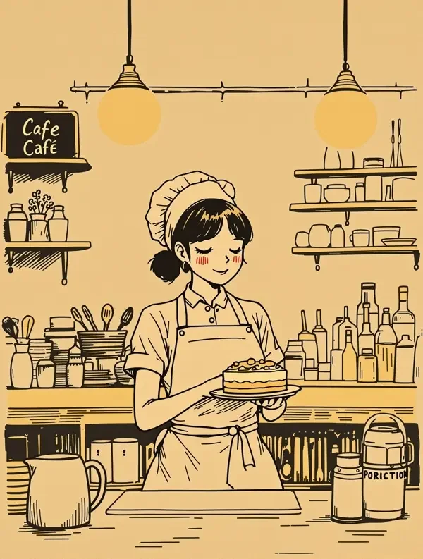 包子漫画-甜心小厨娘-漫画封面